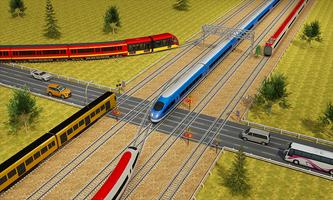 Indian Train City Driving Sim- Train Games 2018 ảnh chụp màn hình 1