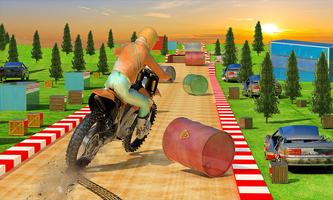 Racing on Bike - Moto Stunt screenshot 1