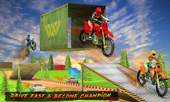 Racing on Bike - Moto Stunt تصوير الشاشة 2