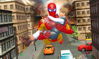 Spider Hero Gangster Crime 3D capture d'écran 3