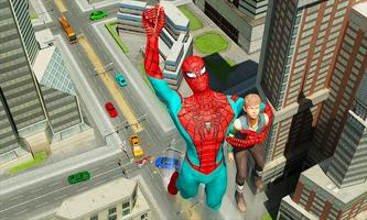 پوستر Spider Hero Crime Battle