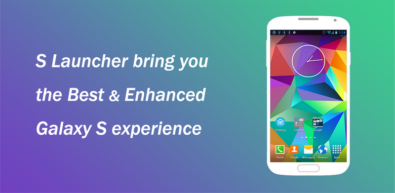 S Launcher banner