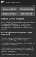 Sulfur's Keyboard پوسٹر