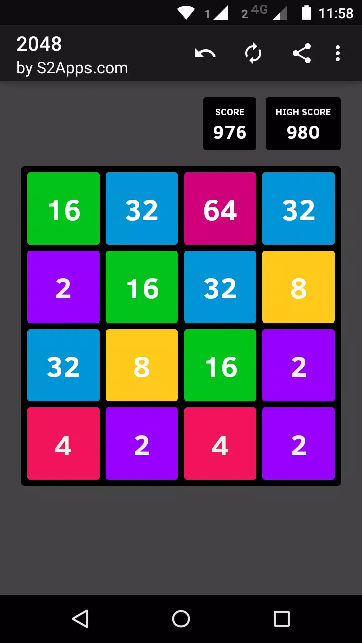 2048 Clássico · Jogo de deslizar peças::Appstore for Android