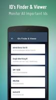 IDs Finder for Android Device capture d'écran 1