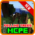 FELLING TREES MCPE new MOD