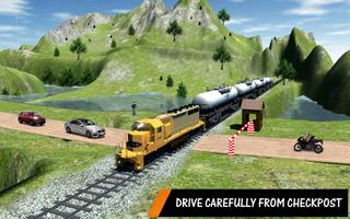 OIL CARGO TRAIN SIMULATOR 2017 3D Affiche