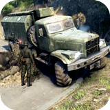 Offroad Army Truck: Soldiers Transport 3D icône