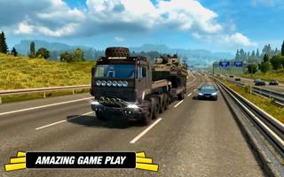 Offroad Army Truck: Soldiers Transport 3D capture d'écran 1