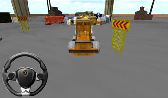 Heavy Construction Crane Parking 2017 Ekran Görüntüsü 3
