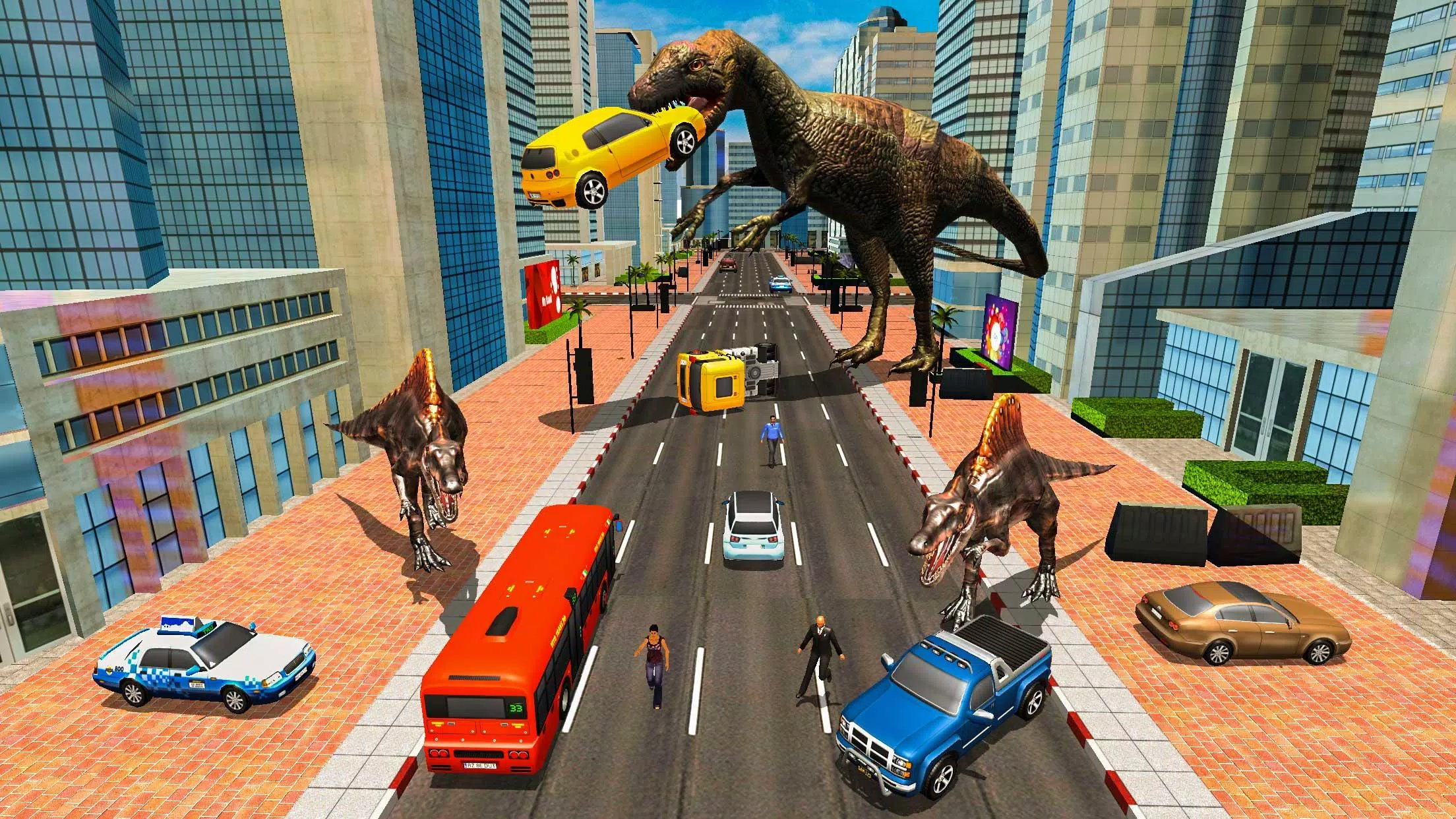 Dinosaur Games Simulator Dino Attack 3D Apk Download for Android- Latest  version 2.7- com.best.virtual.social.sim.games.dinosaur.games.survival.dino .simulators.attack