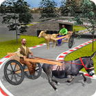 Donkey Cart Racing Simulator: Cart Transporter icône