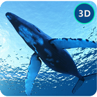 ikon Marah Biru Ikan paus Simulator