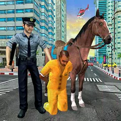 Descargar APK de Police Horse Cops Duty: Grand Street Crime Chase