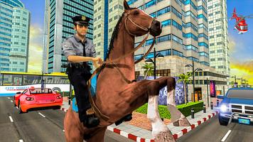 Police Horse Cops Duty: Grand Street Crime Chase Affiche