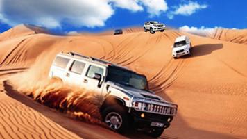 Prado Desert 4x4 Jeep Drive poster