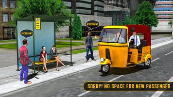 Modern City Auto 3D: Crazy Rickshaw Driver capture d'écran 1