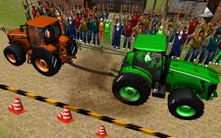 Tractor Pull Transporter 3D Affiche