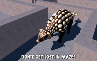 Dinosaur Maze Puzzle Run 3D capture d'écran 1