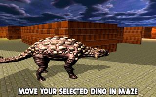 Dinosaur Maze Puzzle Run 3D capture d'écran 3