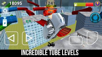 CRAZY TUBE STUNT : Pipe Race स्क्रीनशॉट 3