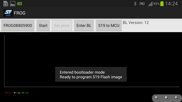 STM8/32 Bluetooth Flashloader Screenshot 1