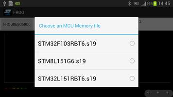 STM8/32 Bluetooth Flashloader screenshot 2