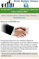 Mechi Campus BBA poster