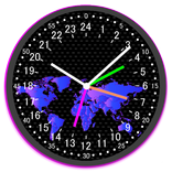 24H-Analog World Clock Free