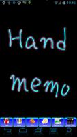 Handwritten notes Memo Free Affiche