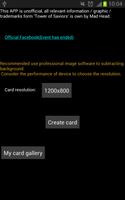 TOS Card Maker پوسٹر