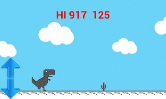 پوستر Dinosaur Hero Chrome