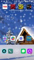 Snowfall Live Wallpaper capture d'écran 2