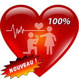 Test d'amour 2017 icône