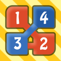 Number Join : Connect every single number diagonal