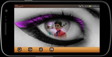 Eye Photo Frame Maker Latest 스크린샷 3