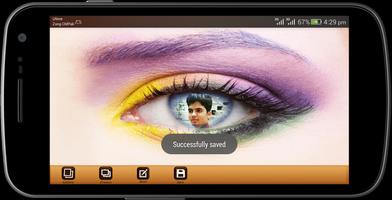 Eye Photo Frame Maker Latest 스크린샷 2