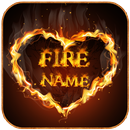 Name Fire Text Name Art APK