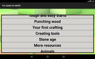 Crafting Latest Guide For MCPE پوسٹر