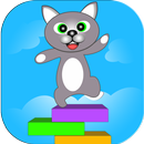 Cat Stack Jump 3D - Block Stacking Games APK