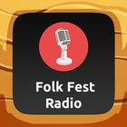 Folk Fest 2017 - Bluegrass Music Radio Stations Zeichen
