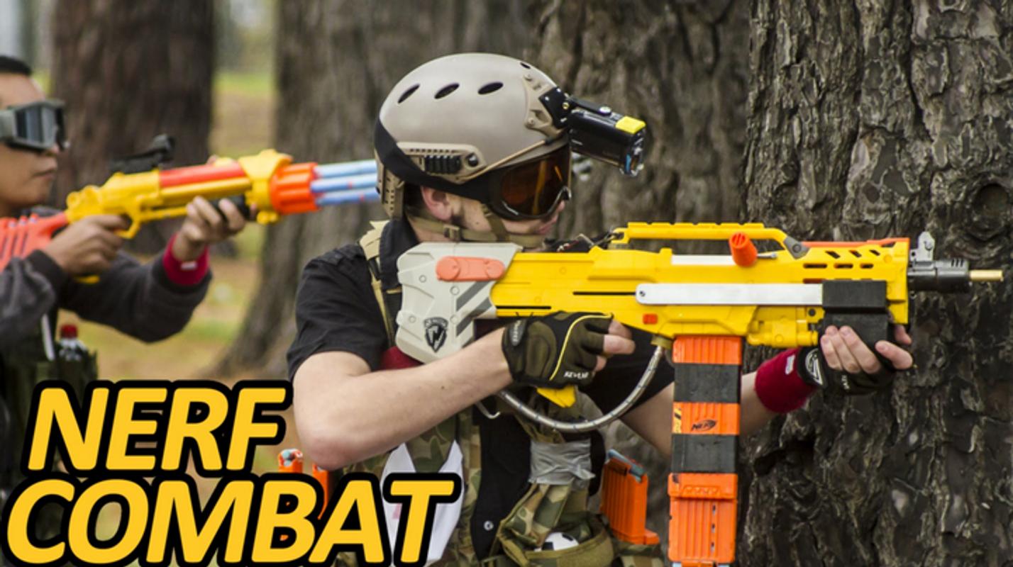 Battlefield Nerf War : NERF WAR : BATTLE ROYALE - YouTube : Includes usage of a nerf.