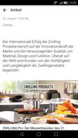 ZWILLING AppDate スクリーンショット 2
