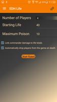 MTG Commander Life Counter Poster