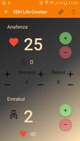MTG Commander Life Counter captura de pantalla 1