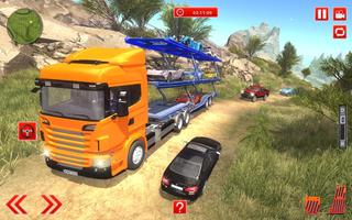 オフロードカートランスポータトレーラートラックゲーム2018 スクリーンショット 2