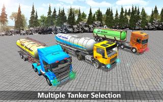 Oil Tanker Fuel Hill Transport syot layar 1