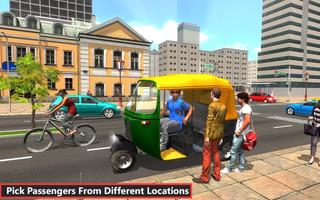 City Auto Rickshaw Driving Simulator: Tuk Tuk Game poster