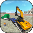 Máquinas de construção Transporter Game Truck Car