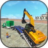 Máquinas de construção Transporter Game Truck Car ícone